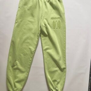 Authentic Brandy Melville sweatpants, customized with original embroidery.